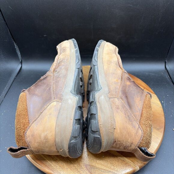 Twisted X Mens Size 9M Hiker 4” Moc Toe Boots Shoes Brown Leather MHKW002